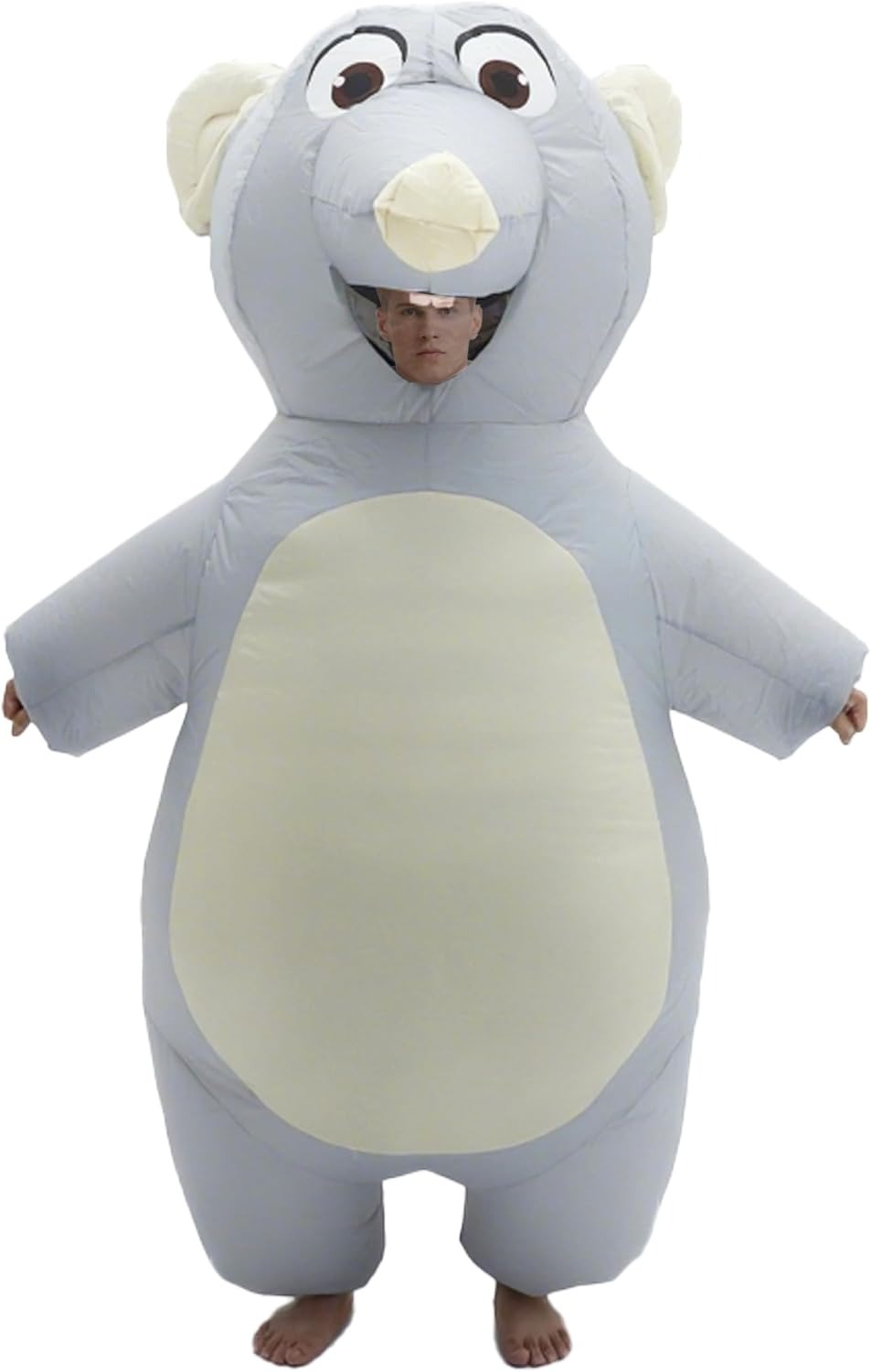 Suits - Aufblasbares Maus-Kostüm für Erwachsene Aufblasbares Maus-Kostüm
