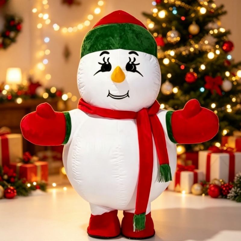 Aufblasbares Schneemann-Maskot – Suits Bewertung und Preis